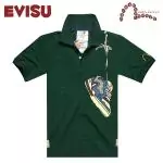 evisu coton tee shirt hommes 2019U tendance japan mode chaussures vert